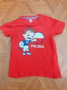 Koszulka kibica Polska Euro 2016 rozm 122/128