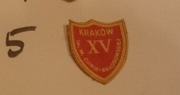 Tarcza szkolna XV liceum ogólnokształcące kraków