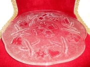 Patera Bożonarodzeniowa Ząbkowice lata 70te XX w. 31 cm 