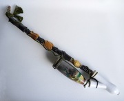 Piękna, duża XIX wieczna fajka myśliwska