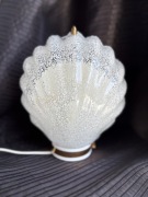 Kinkiet ścienny vintage w kształcie muszli, Sjömarkens Armatur,1980