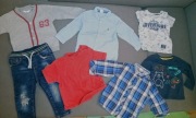 Zestaw ubranek dla chłopca 80cm
