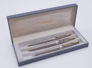 Kolekcjonerski zestaw PARKER 75 Ciselé srebro 925 pióro długopis ołówek