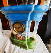 JUHANS  Zegarek kominkowy porcelanowy