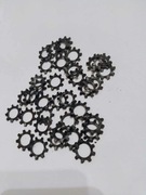 PODKŁADKA SPRĘŻYNOWA ZĘBATA, STALOWA EPOKSYDOWA M8-100 sztuk