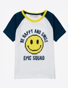 MINOTI Koszulka 'Raglan' w kolorze Biały