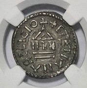 Carolingian Denar - Ludwik Pobożny - grading NGC