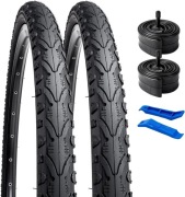 Zestaw 2x Opona YunSCM 24x1.75 (47-507) + 2x Dętka AV 