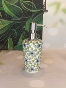 Dozownik butelka na mydło ceramiczny pojemnik unikat Bolesławiec 