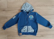 Sportowa bluza rozpinana z kapturem 134/140