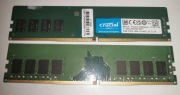 Uszkodzone 2 kości pamięci RAM DDR4