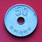 50   Jenów   1974 r.    -    Japonia   stan !!