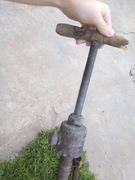 Pompa Luftschutz do wody gaśnicza ręczna hydronetka wojna światowa