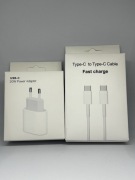 Ładowarka 20W USB-C + kabel USB-C | FAST CHARGE | NOWA