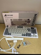 Klawiatura mechaniczna Ajazz AK820 z pokrętłem White Grey