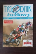 TYGODNIK ŻUŻLOWY NR10(381) 8.III.1998R/PLAKAT KOLEJARZ RAWICZ/SIMON WIGG