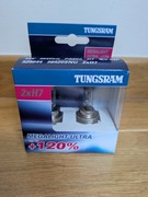Żarówki Tungsram H7 x 2 sztuki nowe nieużywane +120% światła