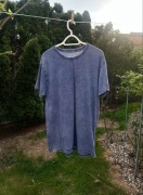 T-shirt bluzka męska niebieska blue bawełna cotton Roly XL