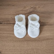 Buciki zimowe, kozaczki, niechodki, ocieplane do chrztu