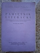 Pamiętnik Literacki rocznik LXXV zeszyt 2 z 1984r. Żagary,Miłosz,Grochowiak