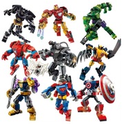 Klocki Superbohaterów Model Akcji Avengers Figurka Prezent