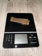 Złota bransoletka 18K (750), 103 g - elegancki splot - okazja inwestycyjna