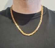 Połacany łańcuch ze stali szlachetnej