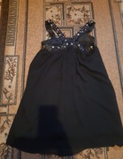 Bluzka sukienka imprezowa siateczki siateczkowa sexi sexy L XL