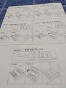 Szuflada teleskopowa wysuwana 40x40x9 cm 