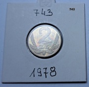 2 zł z 1978 roku  piękna moneta nr. 743