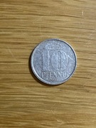 Moneta, Niemcy, 10 Pfennig, 1988