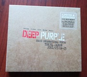 Deep Purple TOKYO Forum 2001 live 2 cd nowe folia