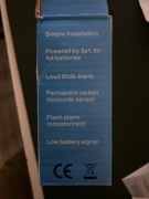 Carbon monoxide alarm na baterii