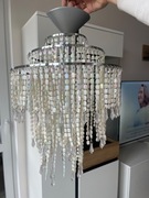 Lampa wisząca z kryształkami 