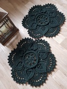 Dywanik 53 cm ręcznie robiony 