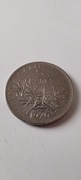 Moneta Francja 5 France 1970