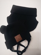 Czapka+ kominoszalik lub komin (dowolny rozmiar )