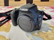 Lustrzanka cyfrowa aparat Canon EOS 200D body 2x baterie