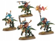 Lizardemen Seraphon Saurus Knights - wypraski