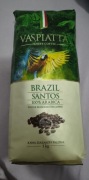 Kawa ziarnista vaspiatta Brazil Santos 1kg