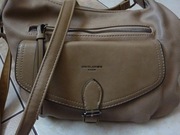 OKAZJA! Modna torebka damska listonoszka David Jones beżowa 