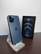 iPhone 12 Pro/Pacific Blue/100% Kondycji/Super Stan/Pełen Zestaw