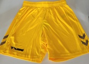 Spodenki męskie krótkie piłkarskie żółte Hummel 164