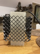 Stara  lampa z czasów PRL klosz abażur unikat rzadki model