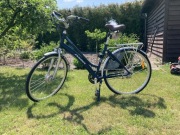 Rower holenderski damski Azor granatowy