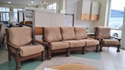 Stylowy Komplet mebli Sofa plus dwa fotele