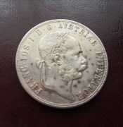 2 floreny 1881 rok Austria srebro rzadziej spotykana 