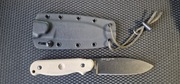 Nóż ESEE Laser Strike Knife, Plain Edge, Black Blade