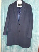 Płaszcz Stradivarius granatowy rozmiar L