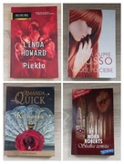 Zestaw 4 książek Romans Nora Roberts, Musso etc